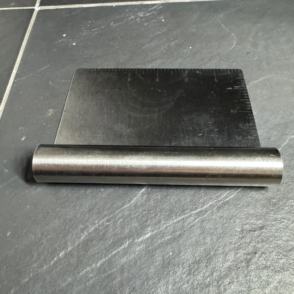 Sur‎ La Table Stainless Steel Bench Scraper Dough Knife with Measurements 6 Inch